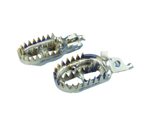 SCAR Titanium Footpegs Gripper Honda