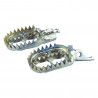 SCAR Titanium Footpegs Gripper Kawasaki