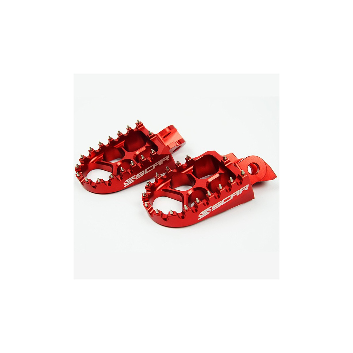 Evolution Footpegs Scar for Motocross and Enduro