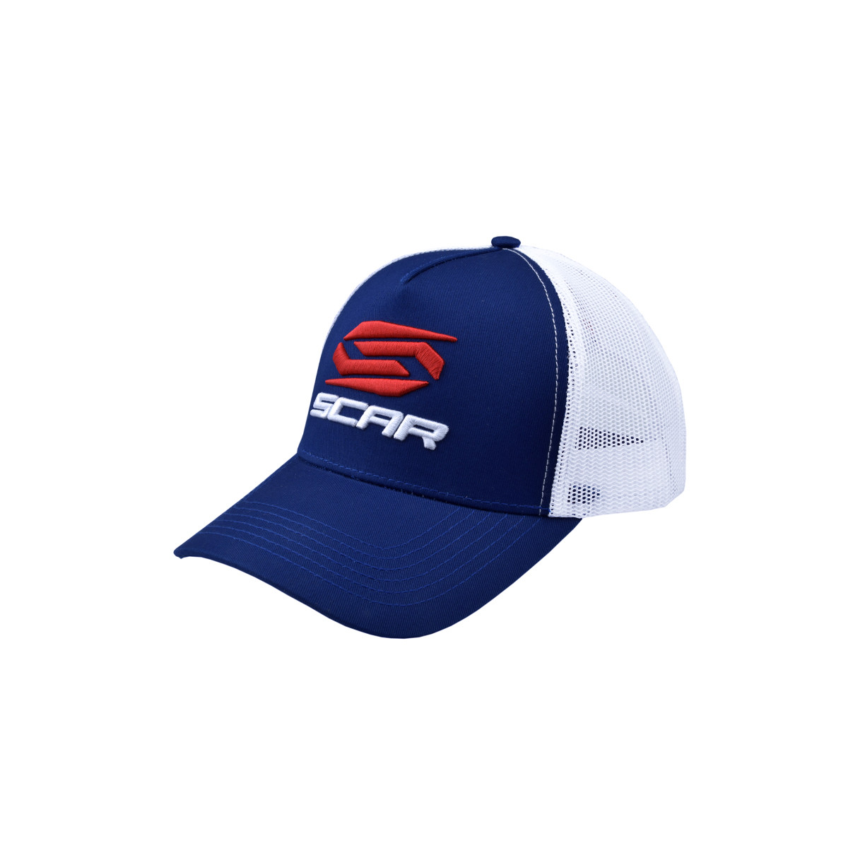 Cap Trucker Navy Blue/White SCAR