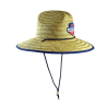 SCAR Straw Sun Hat Brown/Navy Blue